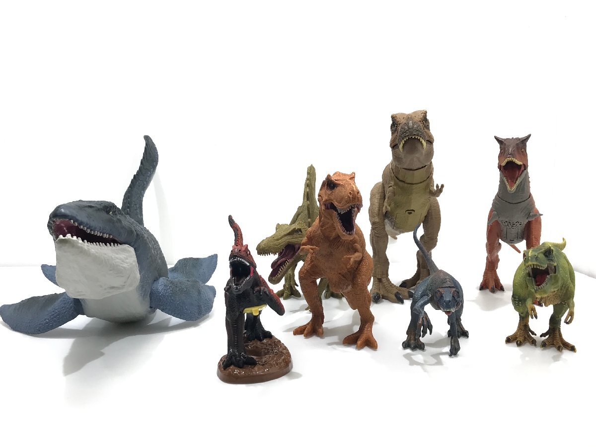 TAG 現状品 まとめ売り 恐竜 ソフビセット モササウルス TAG 現状品 まとめ売り 恐竜 ソフビセット モササウルス