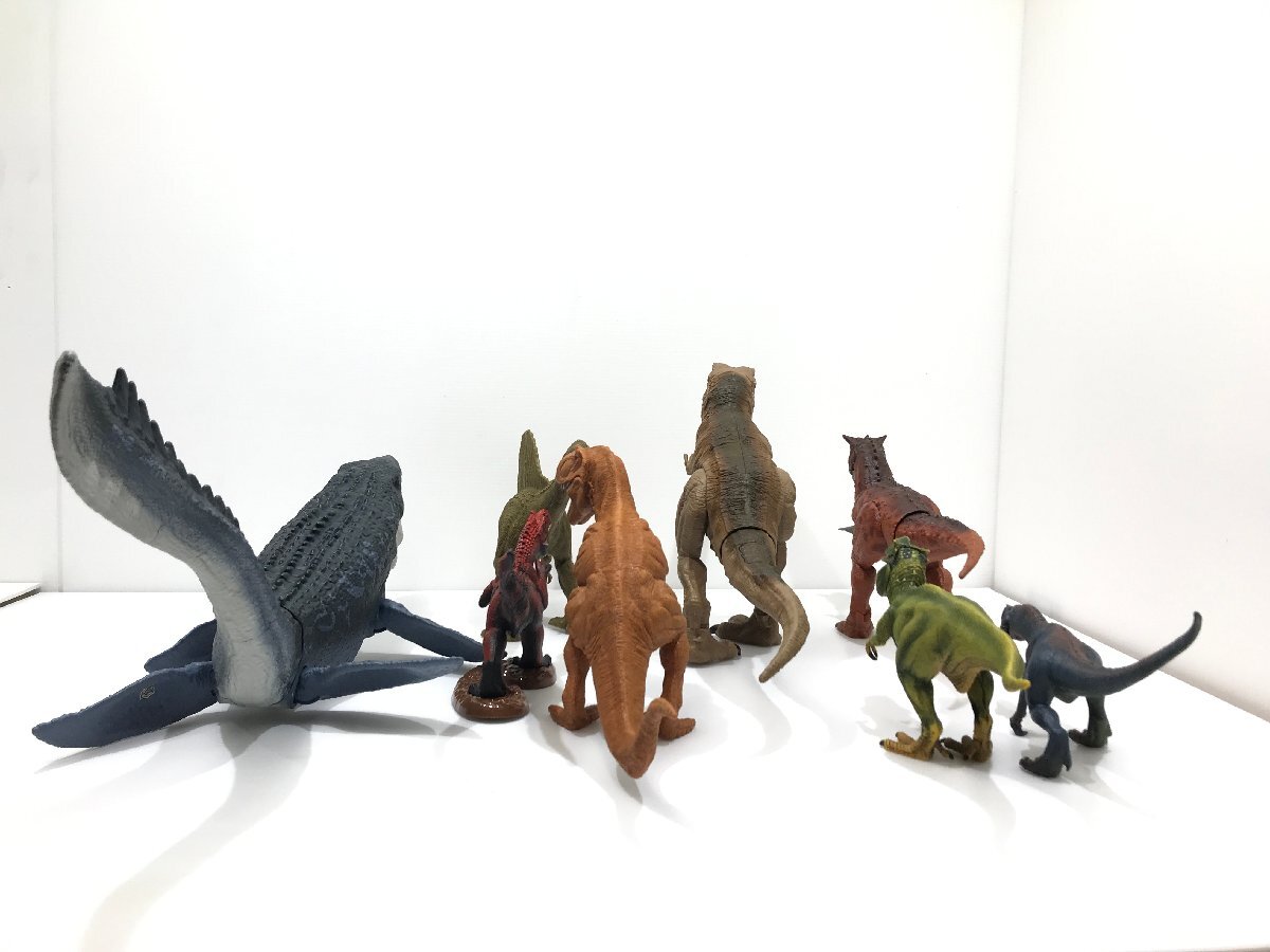 TAG 現状品 まとめ売り 恐竜 ソフビセット モササウルス TAG 現状品 まとめ売り 恐竜 ソフビセット モササウルス