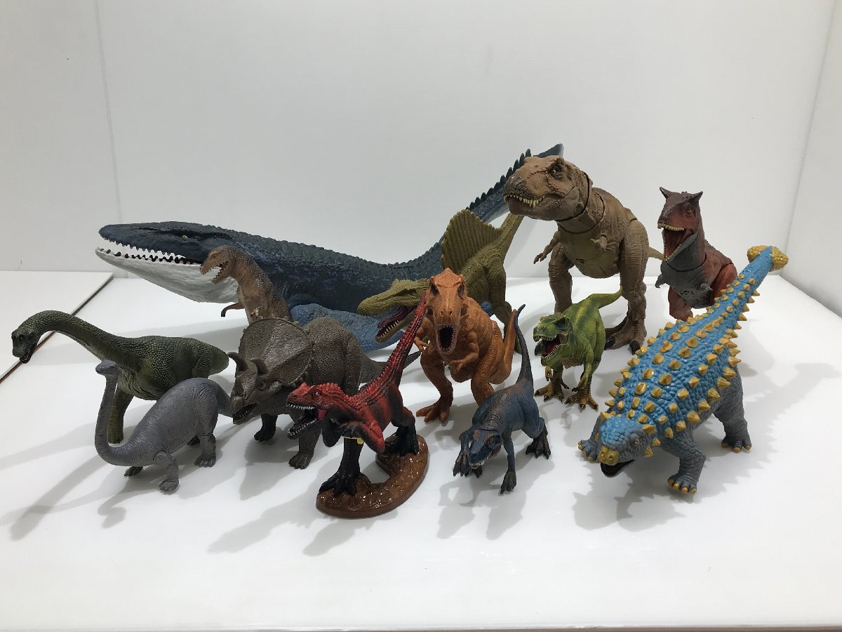 TAG 現状品 まとめ売り 恐竜 ソフビセット モササウルス TAG 現状品 まとめ売り 恐竜 ソフビセット モササウルス