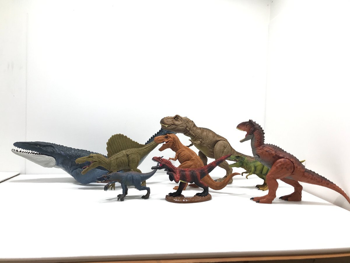 TAG 現状品 まとめ売り 恐竜 ソフビセット モササウルス TAG 現状品 まとめ売り 恐竜 ソフビセット モササウルス