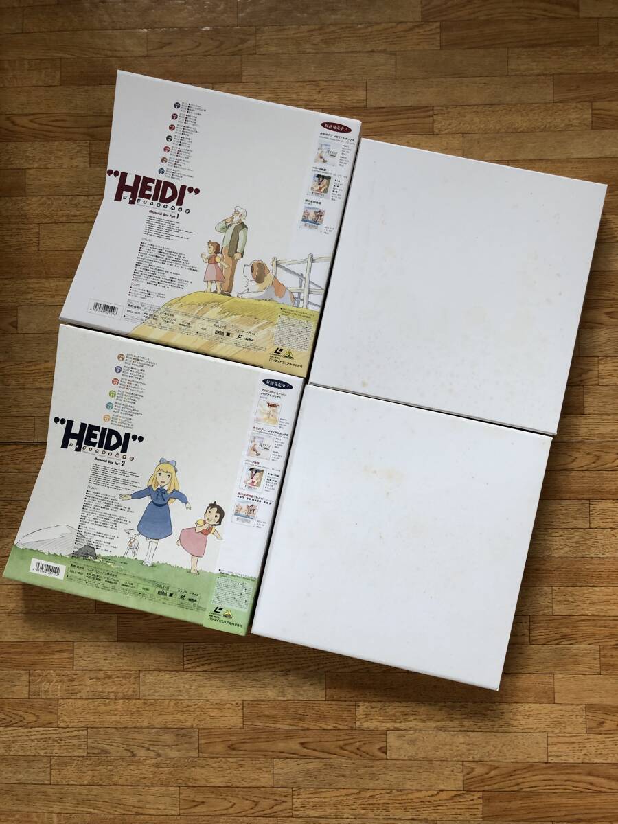  аниме LD[ Heidi, Girl of the Alps memorial box PART1.2 все 2BOX комплект ] Miyazaki ./ высота поле .CAST: криптомерия гора .../. внутри . flat 