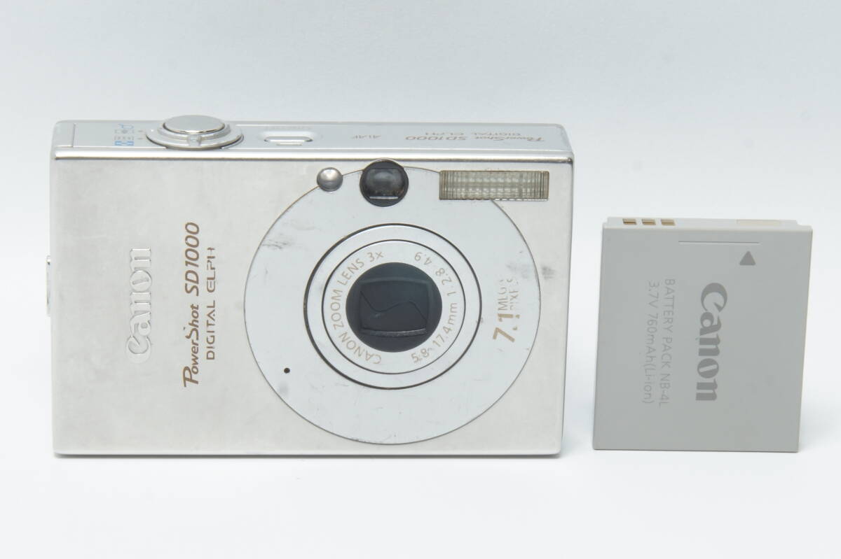 ★訳あり★CANON POWERSHOT SD1000 DIGITAL ELPH AIAF PC1228 #1830_5224600409