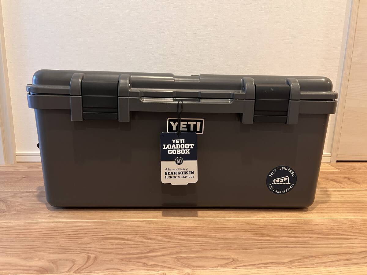 【未使用】YETI イエティ ロードアウト ゴーボックス60 チャコール GOBOX 30 ローディ ランブラー コンテナ
