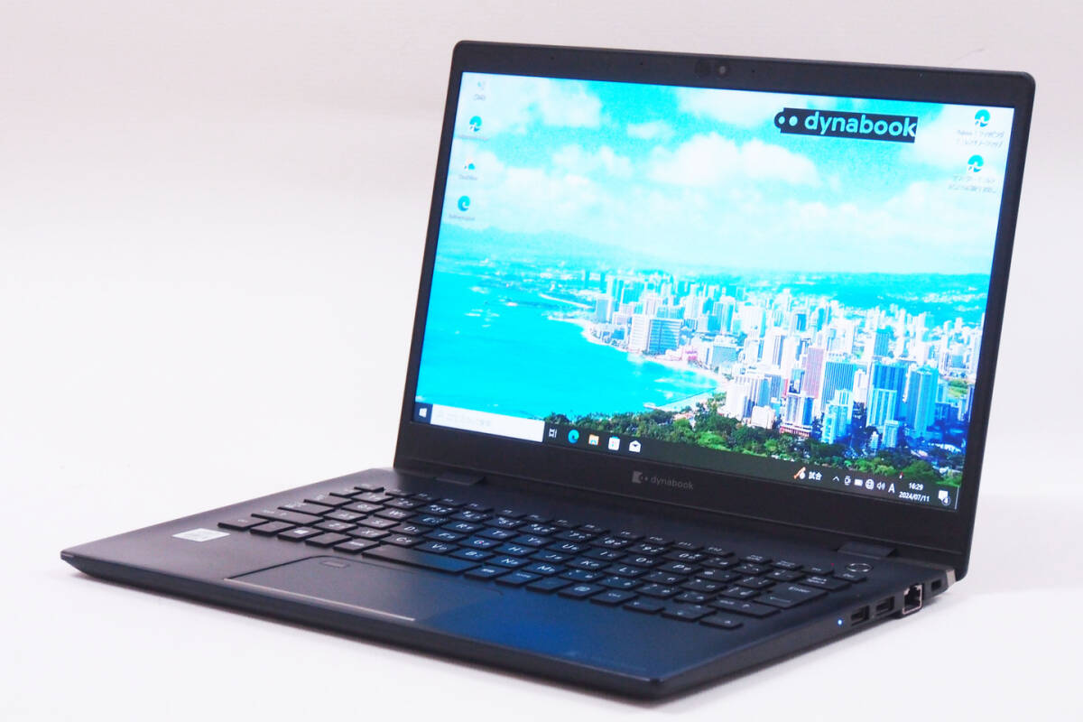 【1円～】新品バッテリー換装済 10世代i5搭載 Office2019 薄型軽量 快適 dynabook G83/FP i5-10210U 8G 256G 13.3型FHD WiFi6 Win10
