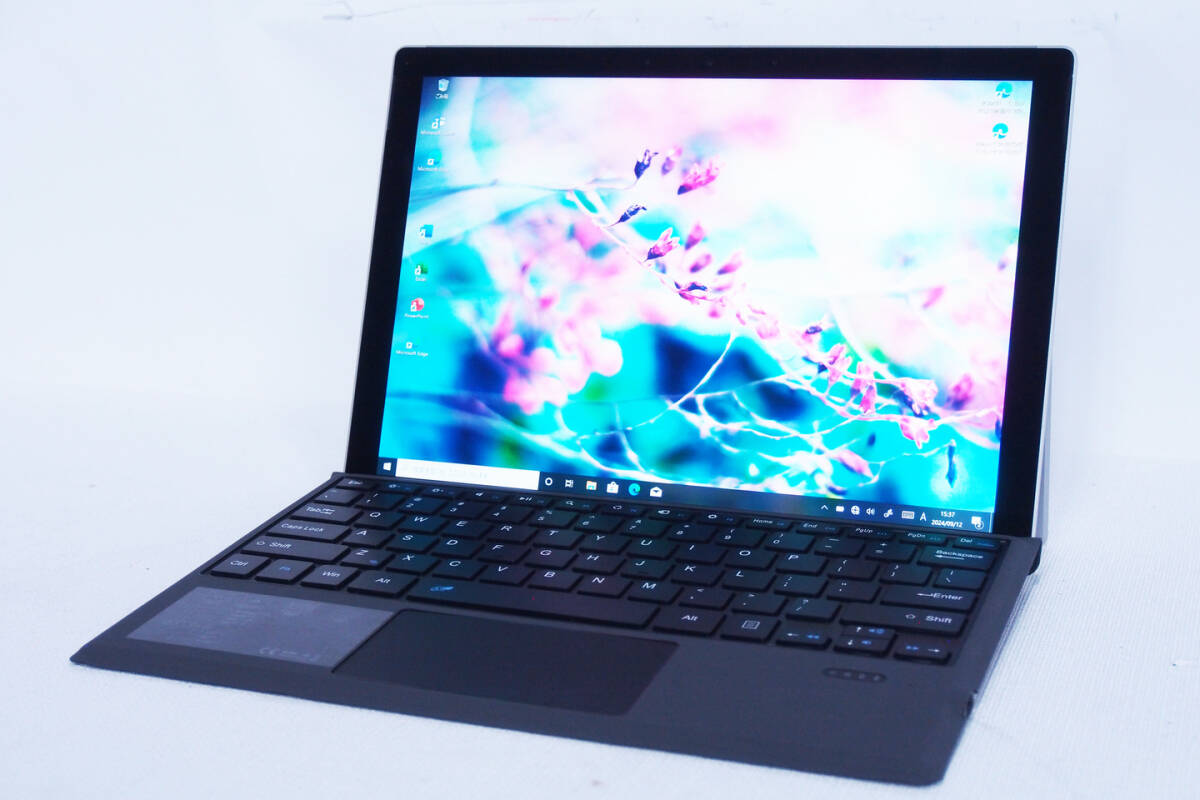 即配 バッテリー良 10世代CPU Office 高性能 Surface Pro 7 i5-1035G4 8G SSD256G 12.3型PixelSense Win10リカバリ 新品キーボード追加可