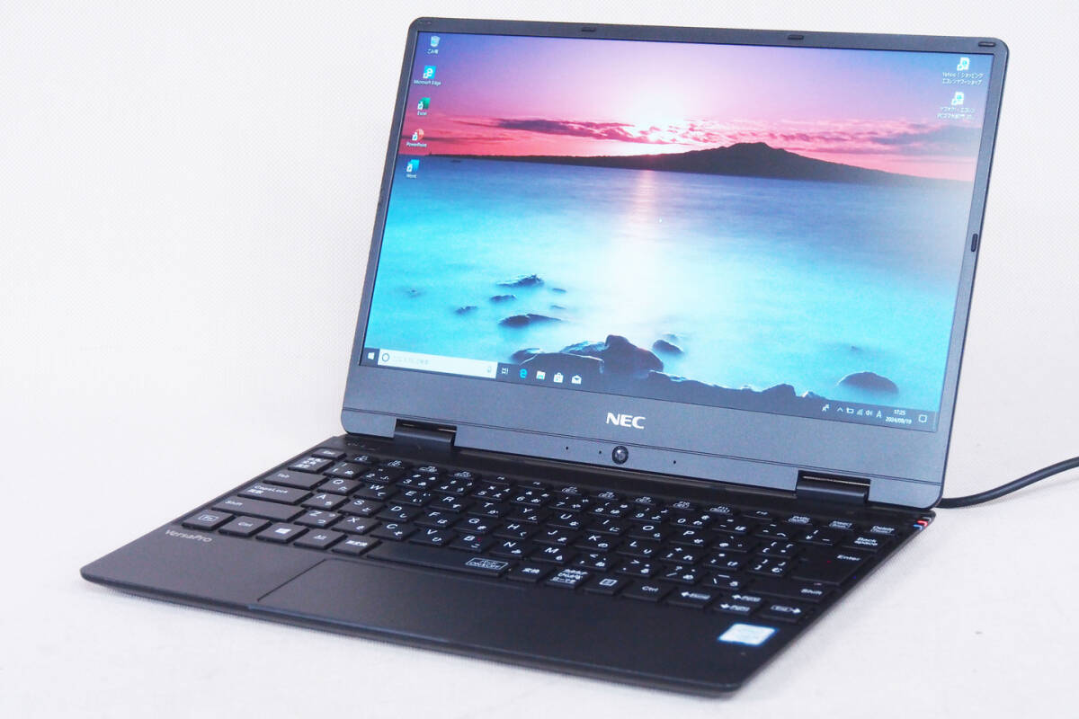 1円～ Office2019搭載 軽量薄型コンパクト VersaPro VH VKT13/H-4 i5-8200Y 8G SSD128G 12.5インチFHD液晶 Win10リカバリ