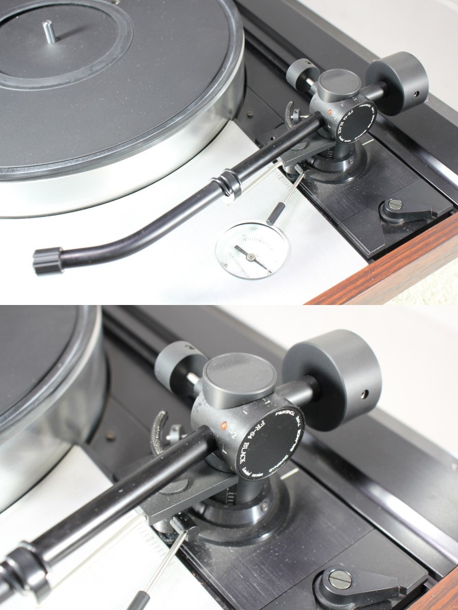 LUXMAN Luxman PD555 turntable + VS555 vacuum unit ( vacuum disk stabilizer )( Junk )