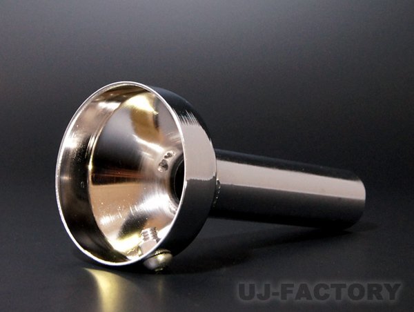 【即納！激安?消音】スチール メッキ?インナーサイレンサー★60φ(制品サイズ/出口外徑：56mmｘ全長：130mmｘパイプ徑：25.5mm）