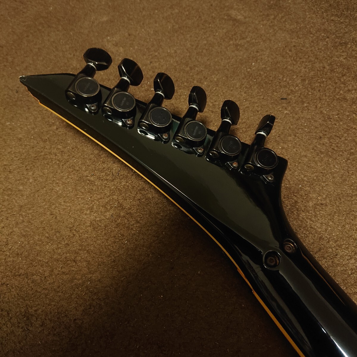 セットネック ランディーV Fernandes JS-100 Yahoo!オークション - FERNANDES JS-100 ランディV セットネック