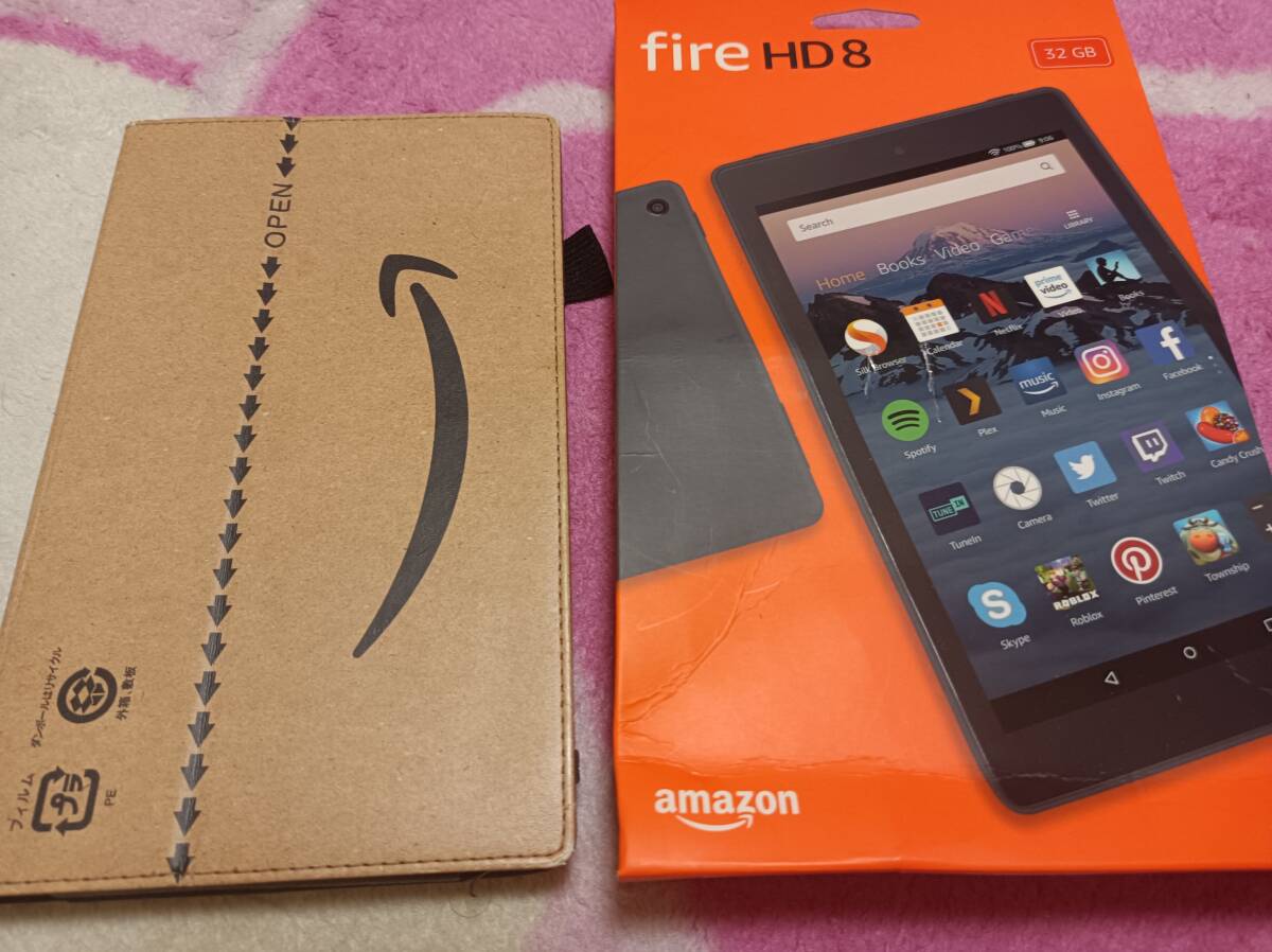 Amazon Fire HD8　32G　第８世代　カバー付き