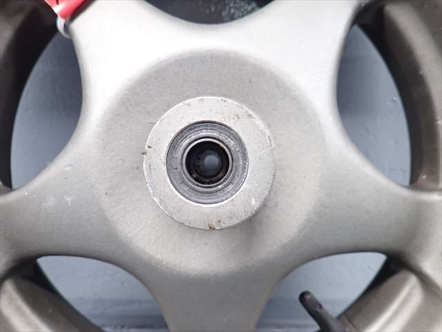 β240905-3 ヤマハ マジェスティ125FI LPRSE2710 (H21年式) 動畫有 純正 フロントホイール 振れ無 リム打ち無 タイヤは要交換で