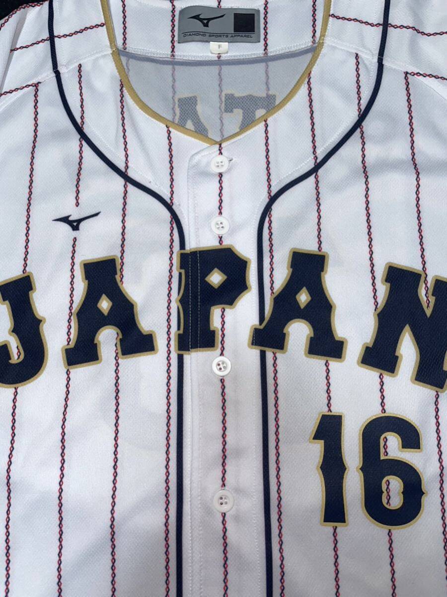 WBC2023 侍ジャパン大谷翔平レプリカユニフォーム刺繍（ホーム）