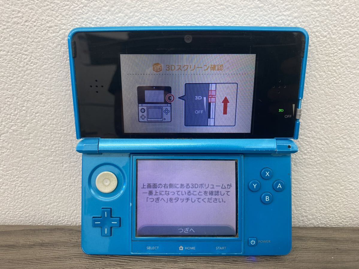 簡易動作確認ok Nintendo 任天堂 ニンテンドー 3DS CTR-001 本体 ブルー 初期化済み 初期化済 ニンテンドー3DS 簡易動作確認ok Nintendo 任天堂 ニンテンドー 3DS CTR-001 本体 ブルー 初期化済み 初期化済 ニンテンドー3DS