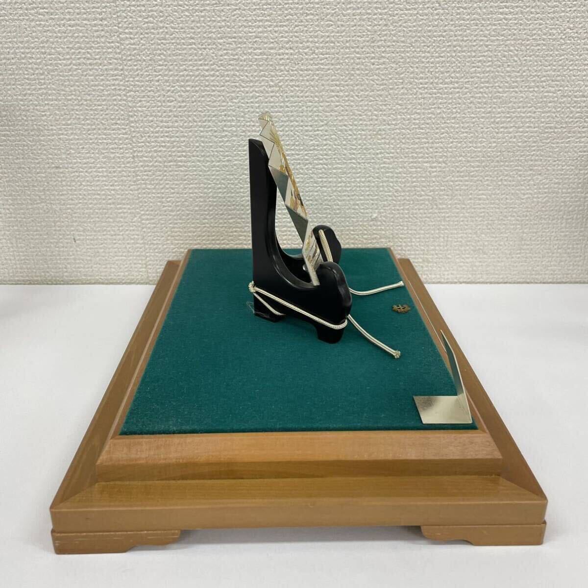 ☆純銀仕上秀雄作 扇子型装飾品 - 書 ☆純銀仕上秀雄作 扇子型装飾品 - 書