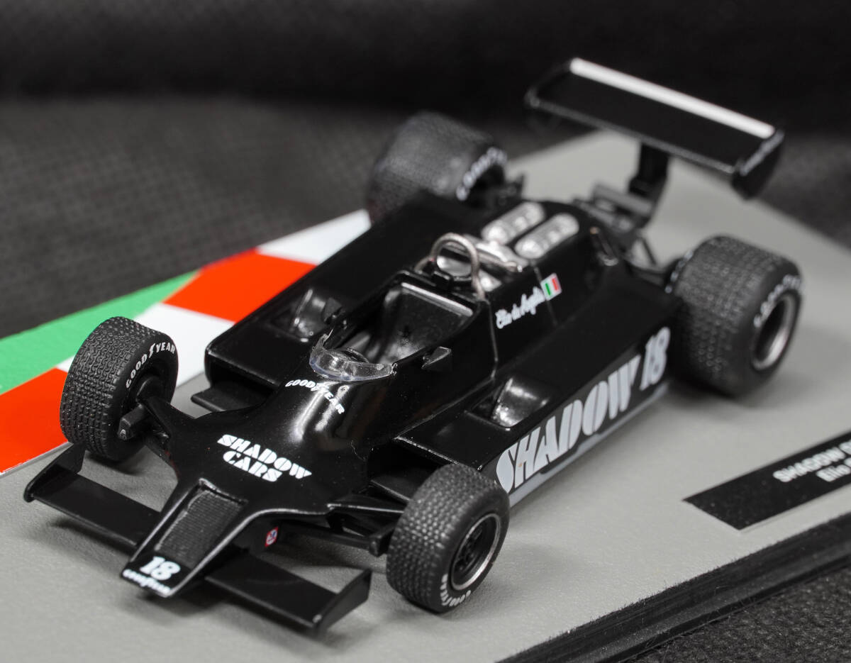 ●●81　SHADOW DN9 シャドウDN9 エリオ・デ・アンジェリス 1979　　F1マシンコレクション1/43デアゴスティーニ 模型のみ