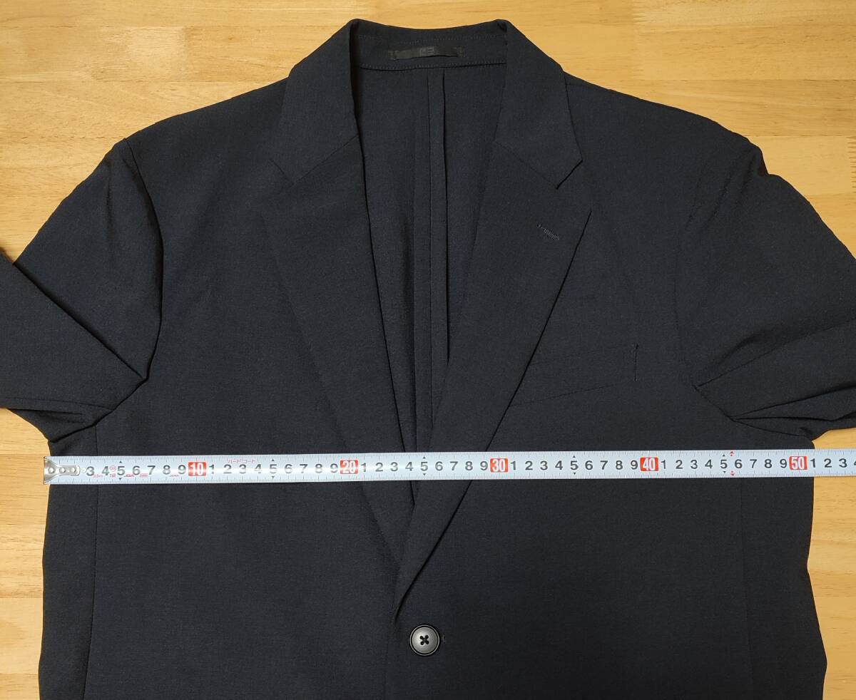 UNIQLO ユニクロ 感動ジャケット ウールライク ネイビー L 2023 UNIQLO ユニクロ 感動ジャケット ウールライク ネイビー L 2023