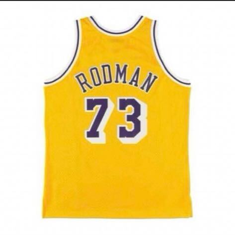 Mitchell & Ness デニス・ロッドマン レイカーズ ジャージ_画像2