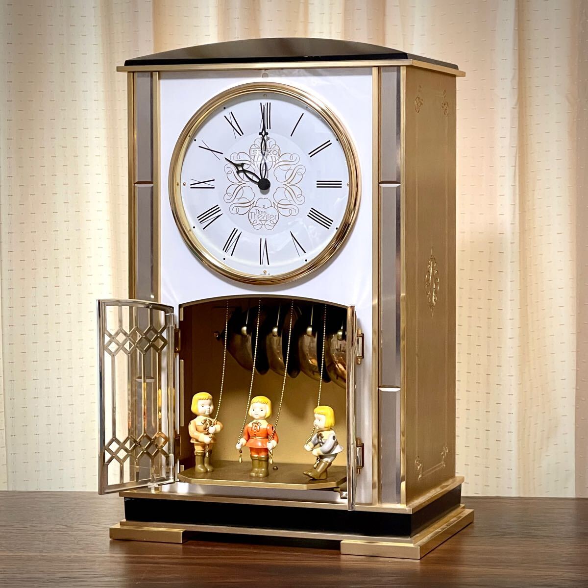 Yahoo!オークション - からくり時計 SEIKO TimeTheater RE701G Yahoo!オークション - からくり時計 SEIKO TimeTheater RE701G