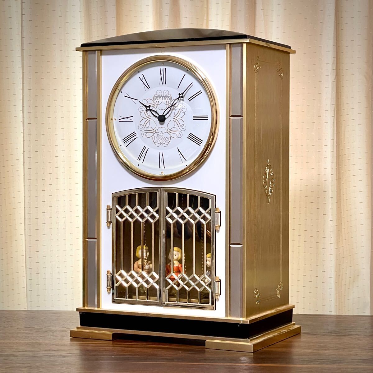 Yahoo!オークション - からくり時計 SEIKO TimeTheater RE701G Yahoo!オークション - からくり時計 SEIKO TimeTheater RE701G