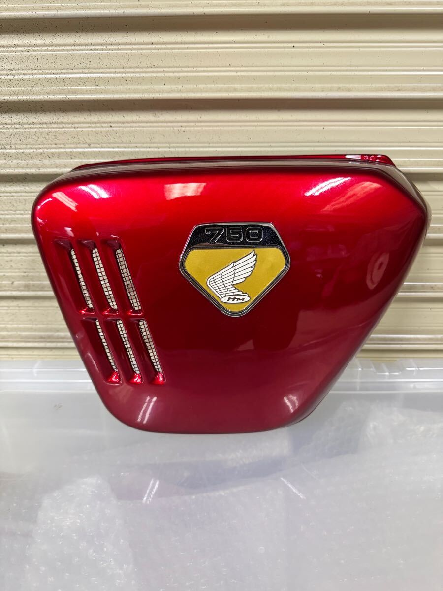 HONDA CB750K0 Lサイドカバー キャンディールビーレッド 検)CB750k 1234567
