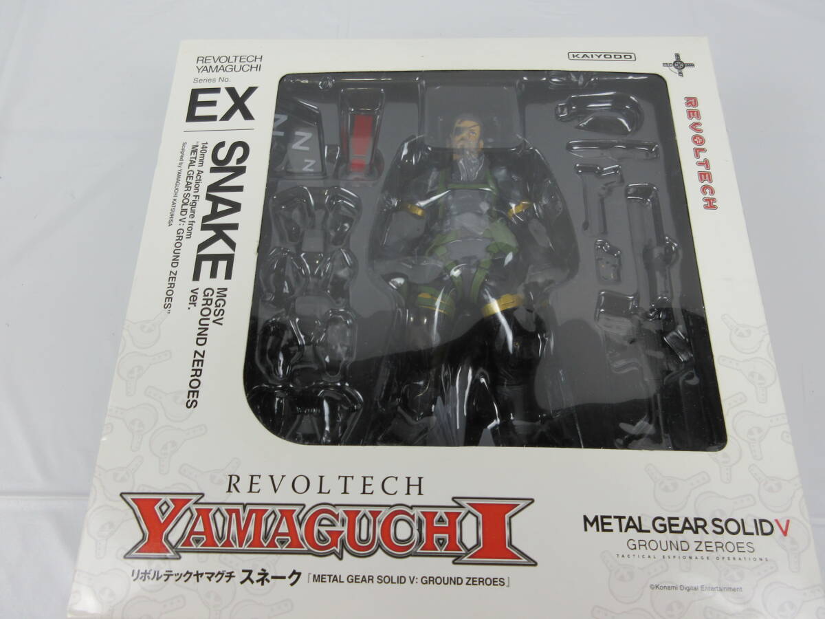 レア 希少 リボルテックヤマグチ No.EX スネーク GROUND ZEROES登場版 Amazon.co.jp限定封入特典 フィギュア単品