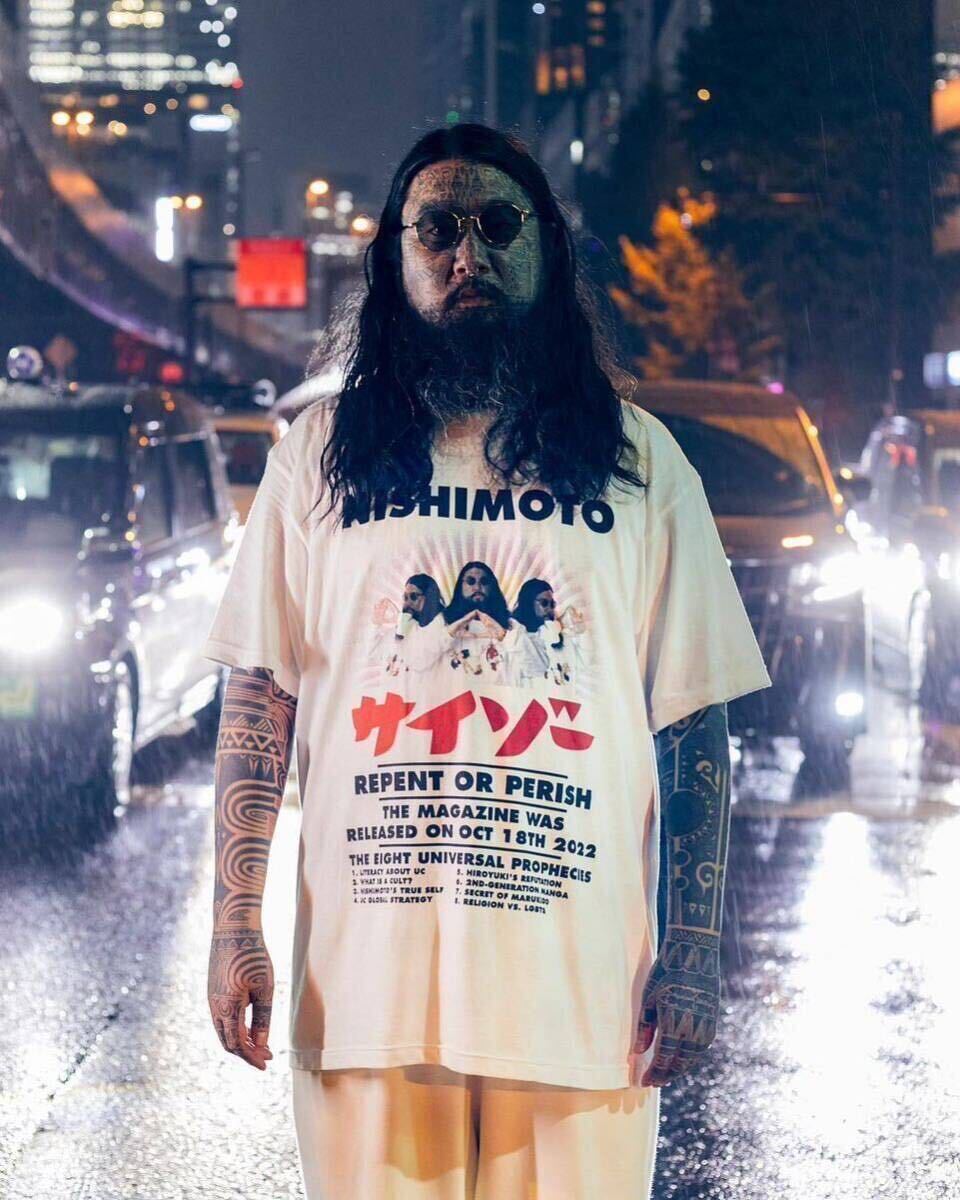 NISHIMOTO IS THE MOUTH xサイゾ一 コラボTシャツ サイズ2XL NISHIMOTO IS THE MOUTH xサイゾ一 コラボTシャツ サイズ2XL