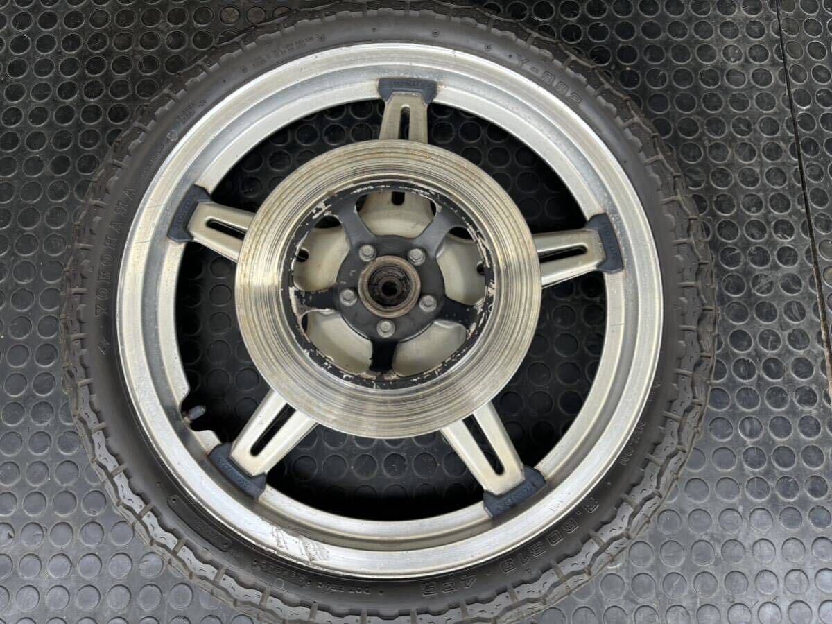 HAWK ホーク　cb250t  cb400t ホイール ホンダ CB250T フロントホイール 純正 中古 バイク 部品 ホーク