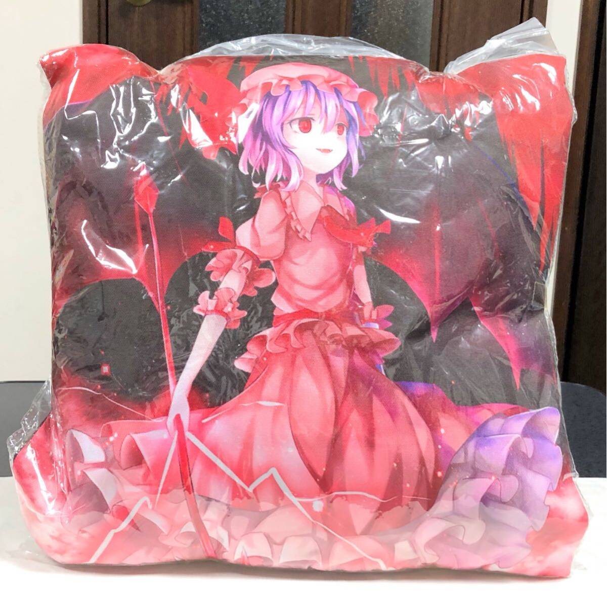 東方Project レミリア・スカーレット 中身付きクッションカバー 美少女 グッズ 上海アリス幻樂団 紅魔郷