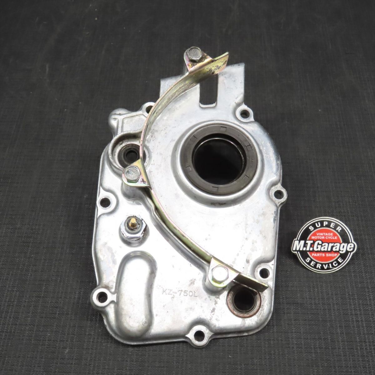 カワサキ Z750GP KZ750R トランスミッションカバー【060】 Z750GP-C-065