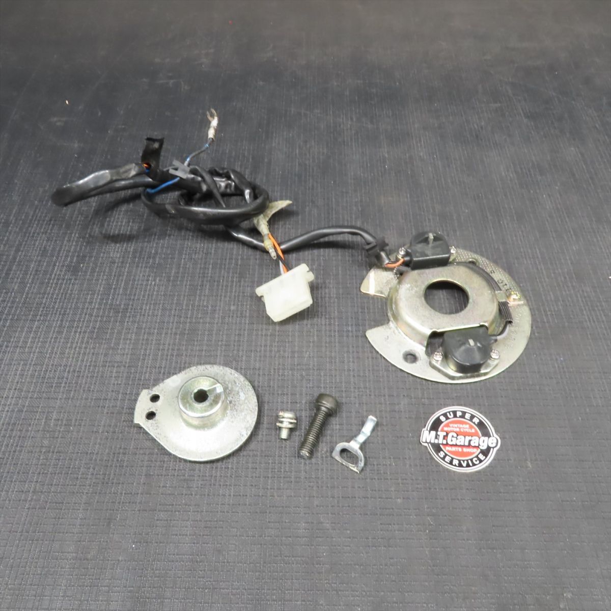 ヤマハ XJ550 4V8 ピックアップコイル&ローター(検xj400 xj400d【060】 INO-B-311