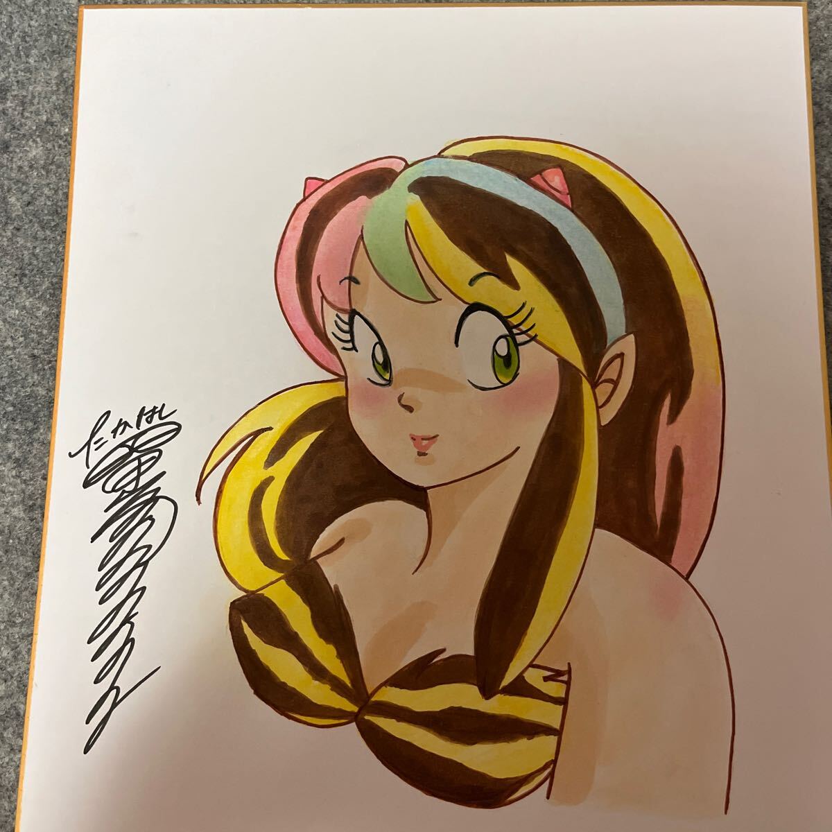 うる星やつら ラム色紙模写