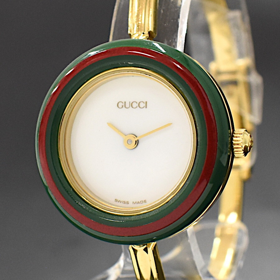 GUCCI グッチ時計 チェンジベゼル 替えベゼル4コ付き ブレス時計 GUCCI グッチ時計 チェンジベゼル 替えベゼル4コ付き ブレス時計