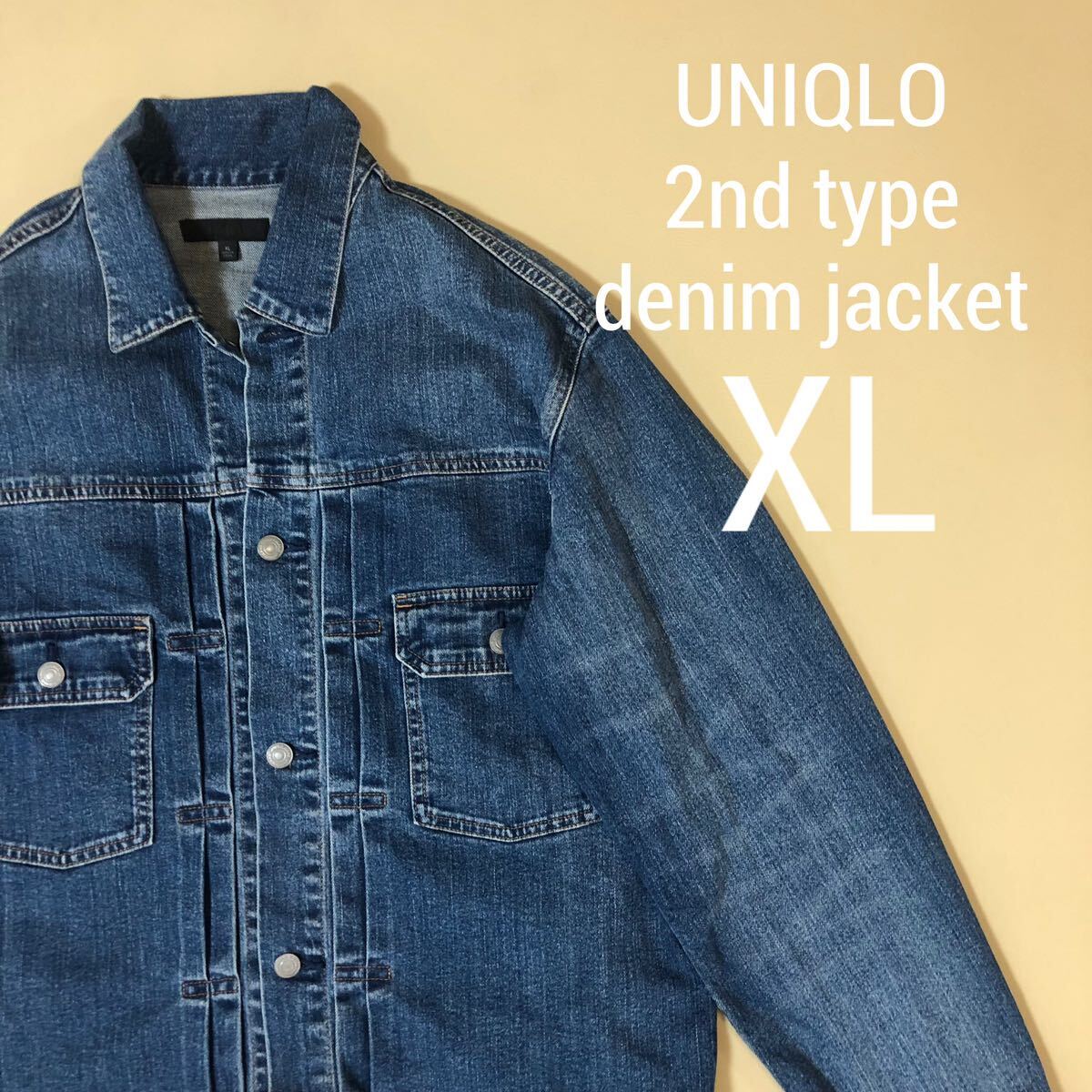 美品XL UNIQLO ユニクロ デニムジャケット2nd タイプ T48|Yahoo 美品XL UNIQLO ユニクロ デニムジャケット2nd タイプ T48|Yahoo
