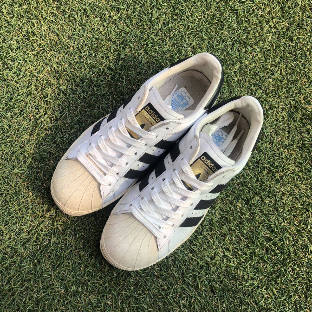 美品22 5adidas SS80S アディダス スーパースター80s HA629 美品22 5adidas SS80S アディダス スーパースター80s HA629