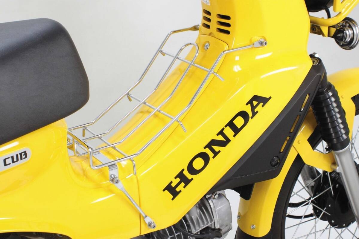 ■ クロスカブ スーパーカブ AA06 AA07 AA09 JA42 JA44 JA45 JA59 JA60 ■ 新品 センターキャリア SP武川 クロムメッキ 09-11-0048