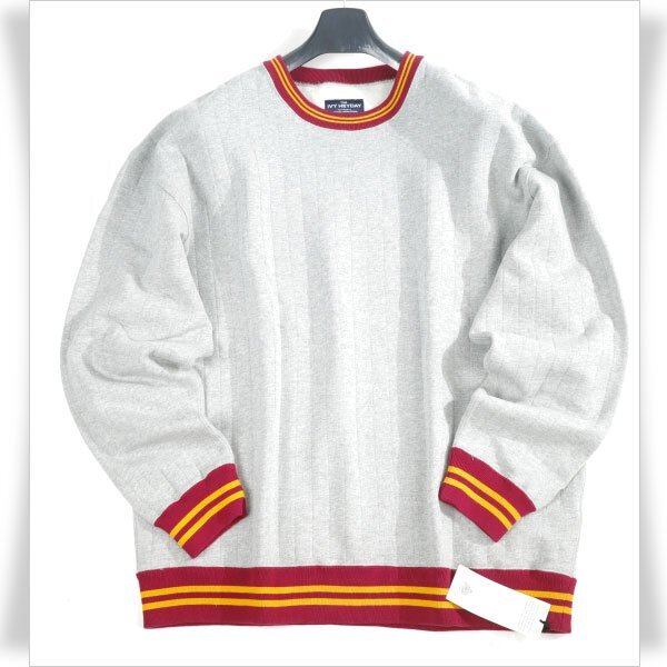 新品1円～★定価1.5万 J.PRESS & SON'S AOYAMA コラボ ジェイプレス THE IVY HEYDAY メンズ 長袖 スウェット XL トレーナー ◆4080◆