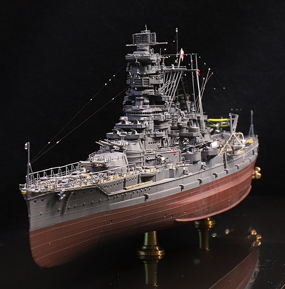 1/700 日本海軍 戦艦 金剛 制作完成品 長さ340ｍｍ×幅130ｍｍ×高さ130ｍｍ のケース付 制作完成品(完成品)｜売買されたオークション情報、yahooの商品情報をアーカイブ公開  - オークファ プラモデル