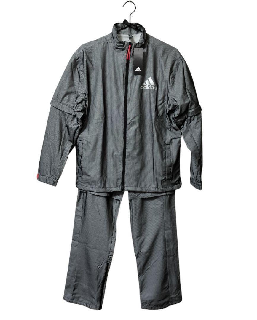 新品】adidas ハイストレッチレインスーツ上下セット ゴルフ M 新品】adidas ハイストレッチレインスーツ上下セット ゴルフ M