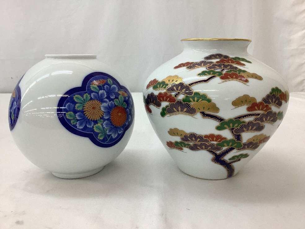 香蘭社　壺　花瓶 香蘭社壺？花瓶？