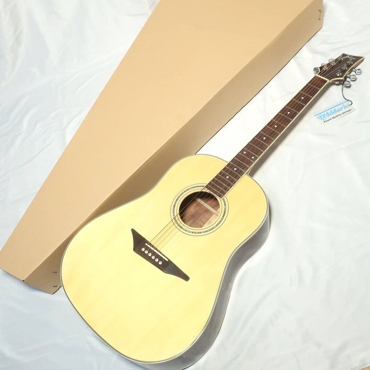 新品 J Lee FJK-500 ギター 元箱付き トップ単板 装飾ロゼッタ 新品 J Lee FJK-500 ギター 元箱付き トップ単板 装飾ロゼッタ