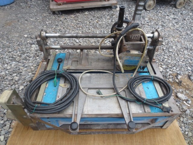 【営業所止め】中古品　ナニワ研磨工業　ミニラックカッター　ML-150　（W-88）