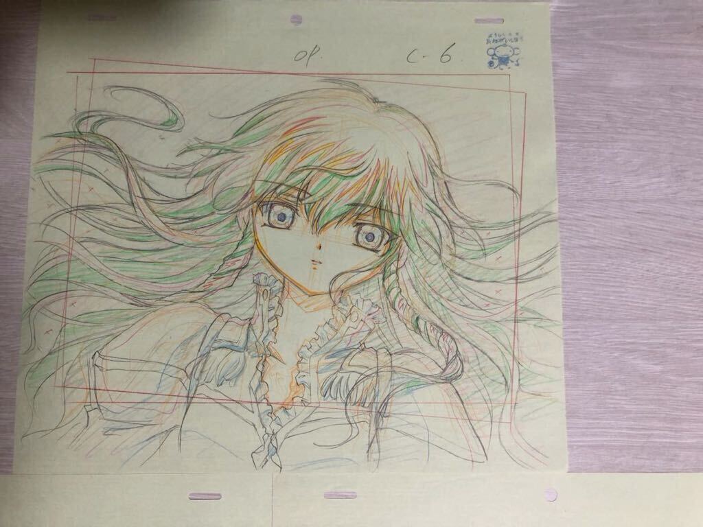 ギャラクシーエンジェル ヴァニラ ゲーム版 OP 原画類セット ギャラクシーエンジェル ヴァニラ ゲーム版 OP 原画類セット