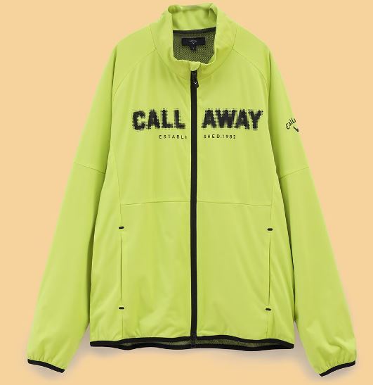 クリスマスファッション 45%OFF《2024年秋冬》キャロウェイ C24215100 長袖フルジップブルゾン(1130)ライトグリーン(M) キャロウェイ
