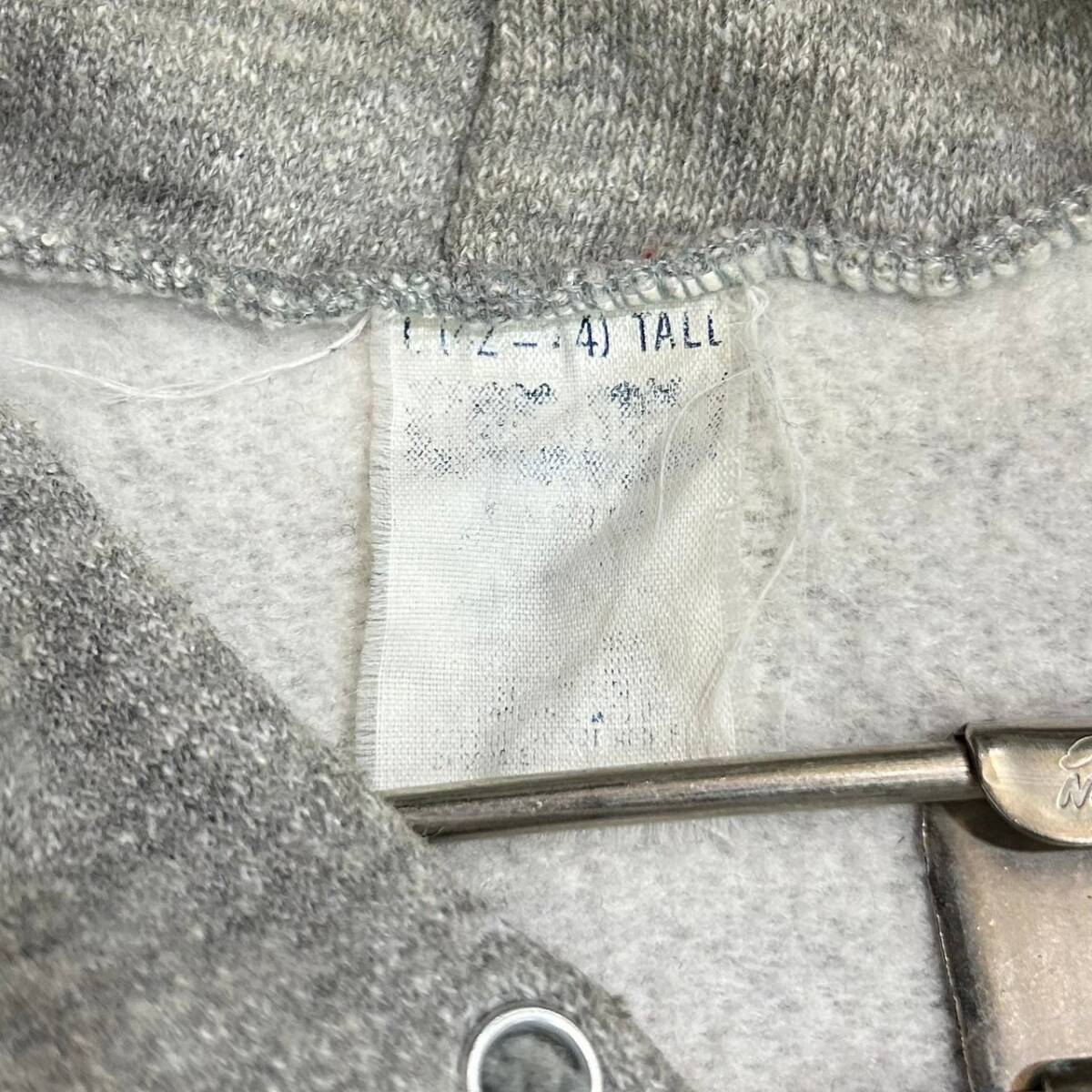 70s ビンテージ healthknit 無地 スウェット パーカー L グレー 70s ビンテージ healthknit 無地 スウェット パーカー L グレー