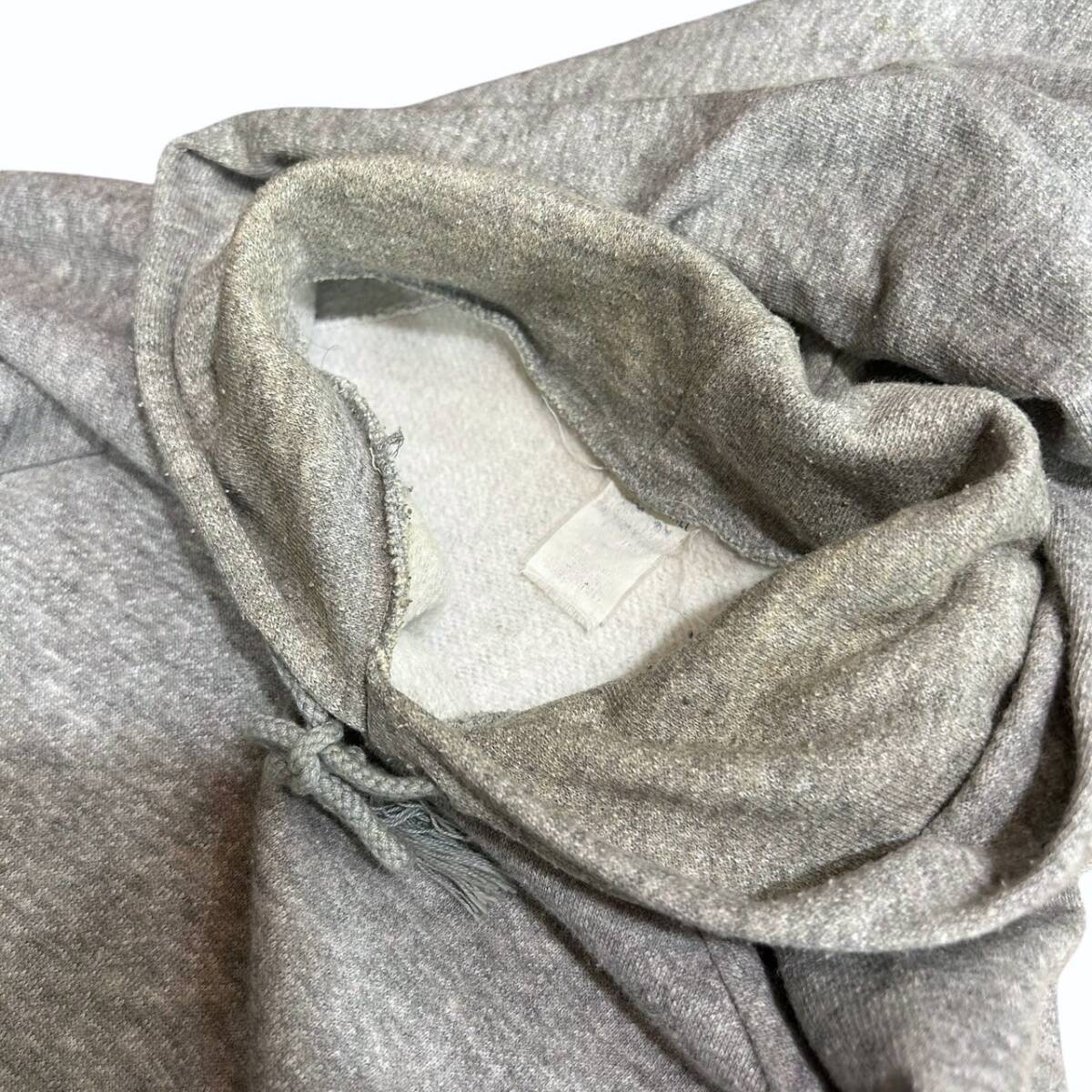 70s ビンテージ healthknit 無地 スウェット パーカー L グレー 70s ビンテージ healthknit 無地 スウェット パーカー L グレー