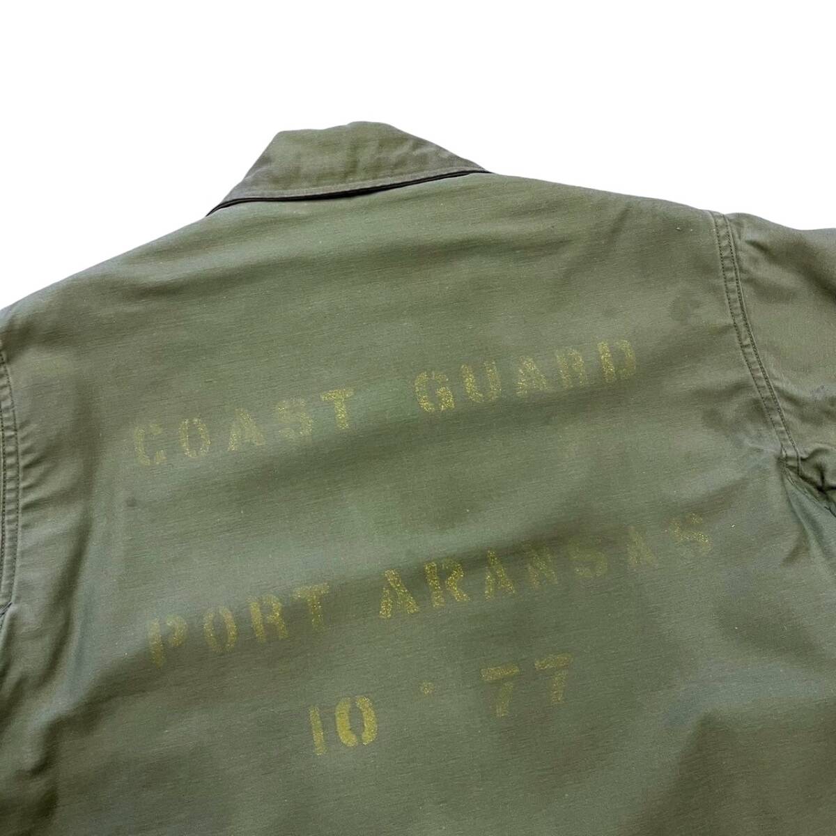 70s ビンテージ US NAVY COAST GUARD A2 デッキジャケット S 70s ビンテージ US NAVY COAST GUARD A2 デッキジャケット S