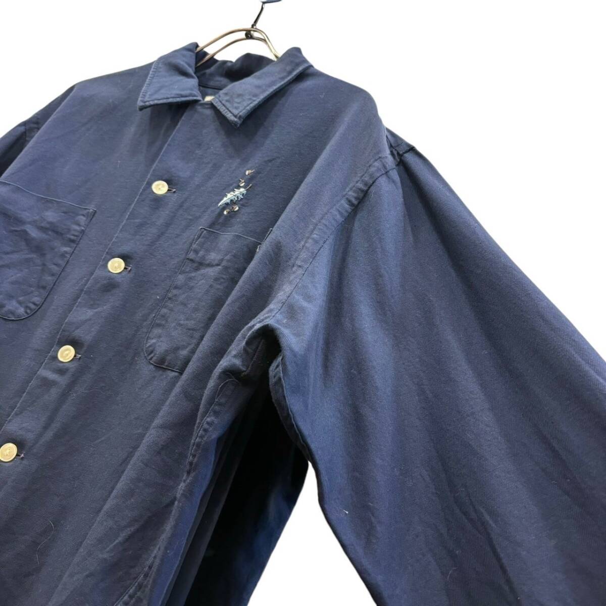 60s ビンテージ Enro コットン オープンカラーシャツ 開襟 16 1 60s ビンテージ Enro コットン オープンカラーシャツ 開襟 16 1