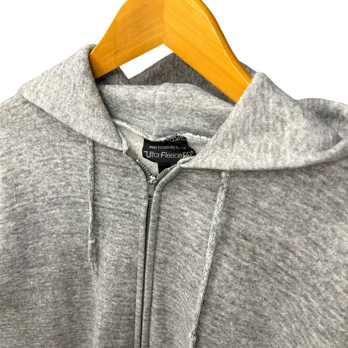 80s ビンテージ Tultex スウェット ジップパーカー XL グレー 80s ビンテージ Tultex スウェット ジップパーカー XL グレー