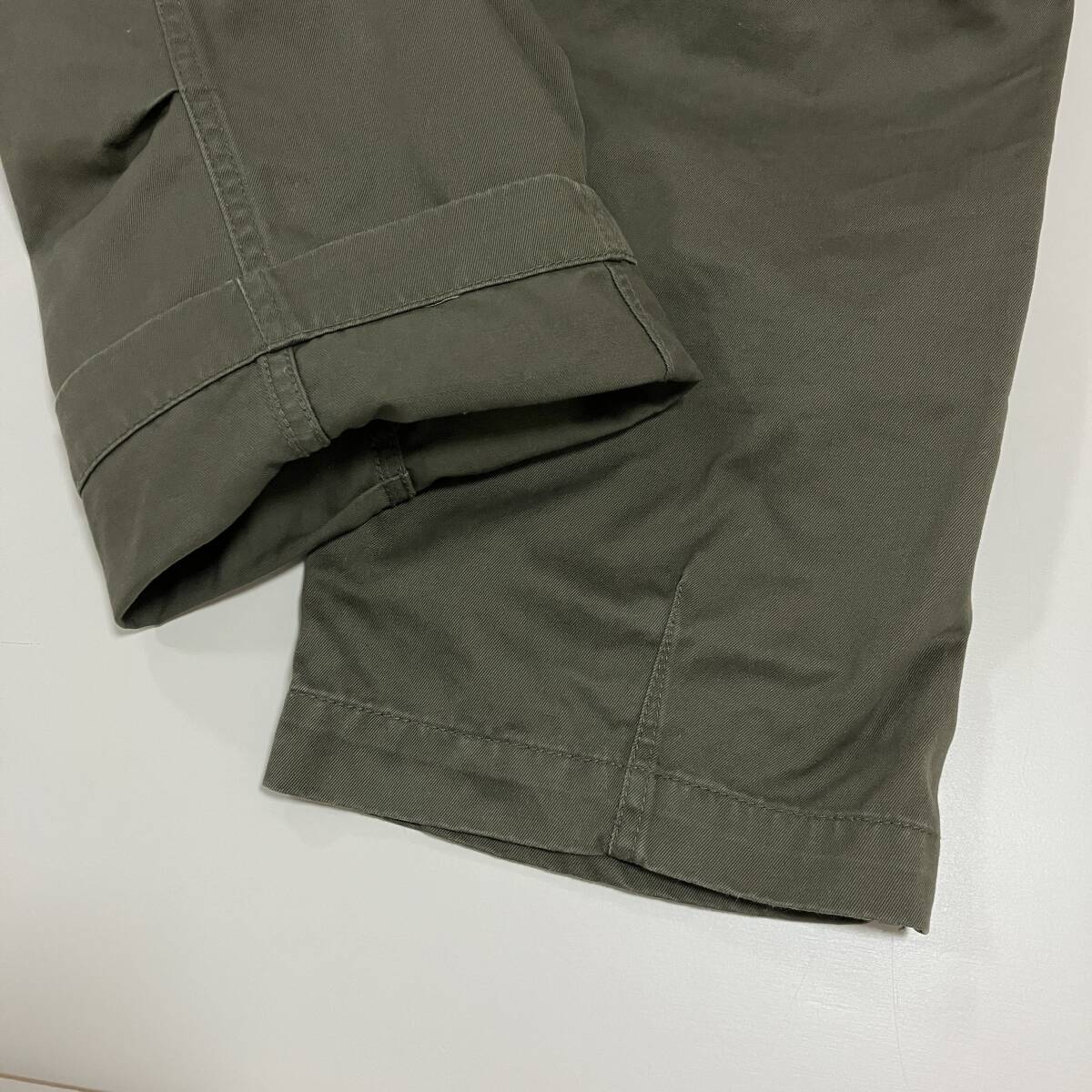 AVIREX 7 part height cargo shorts Monkey pants khaki XL size large size Avirex short pants half military 4090051