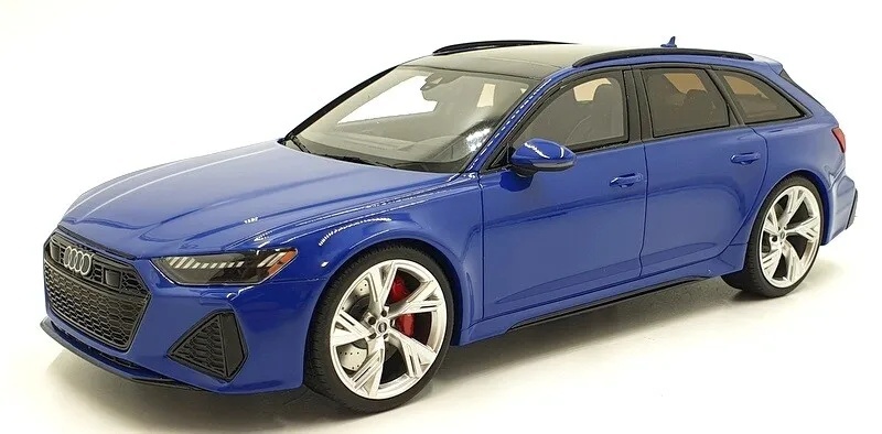 送料無料★GT Spirit 1/18 Scale Resin GT854 - Audi RS6 Avant Tribute - Blue